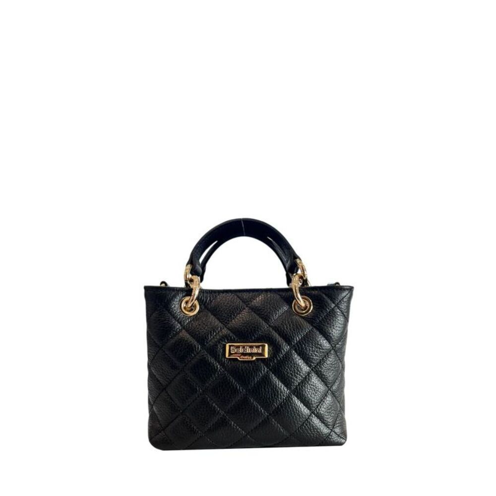 Baldinini Trend Black Leather Women Women's Handbag